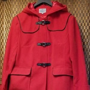 Wool duffle coat